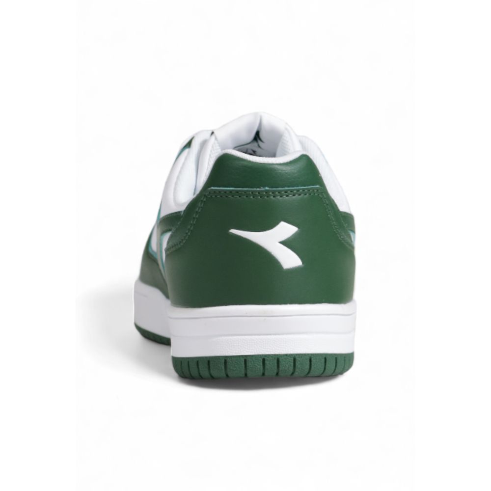 Green Artificial Leather Sneaker
