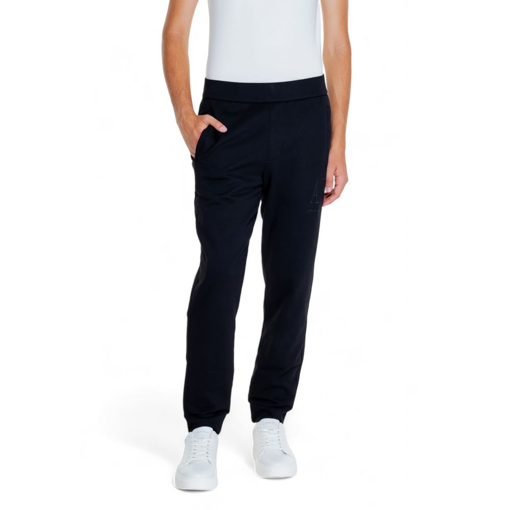 Black Cotton Joggers (Workout Pants)