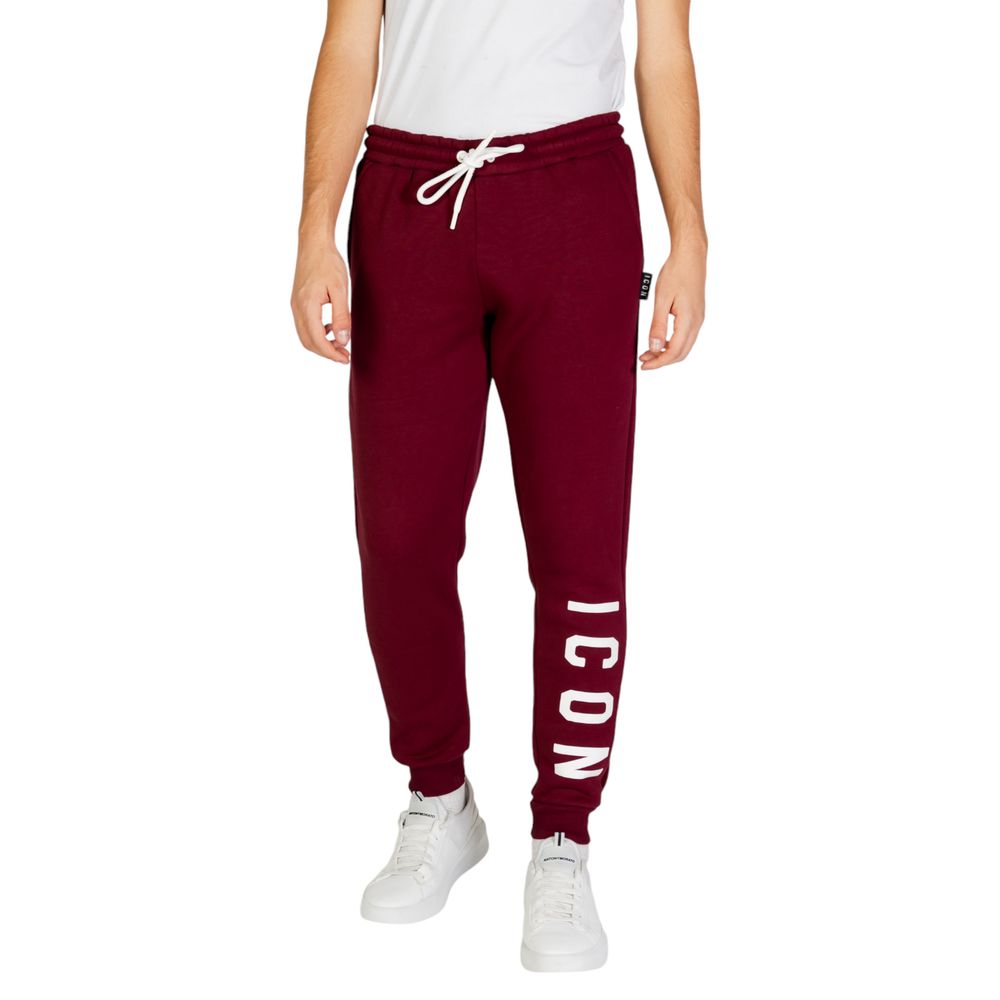 Bordeaux Cotton Joggers Workout Pant