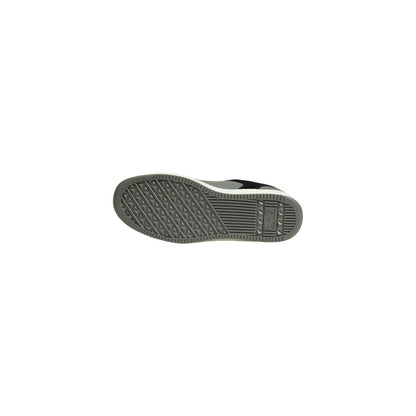 Green Polyester Athletic Sneakers