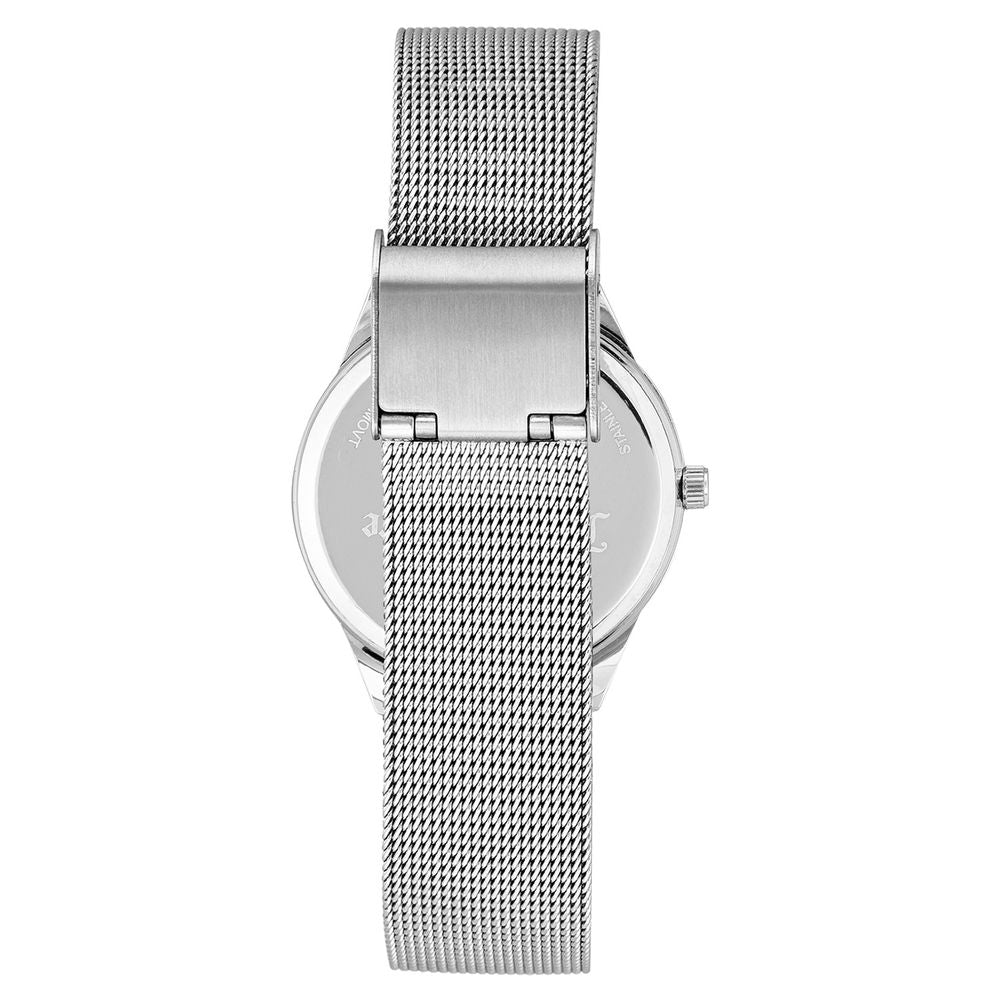 Silver Stainless Steel Dress Watch