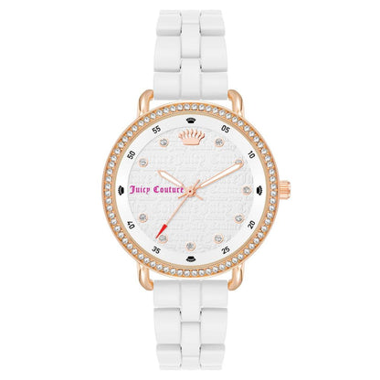 White Metal Dress Watch