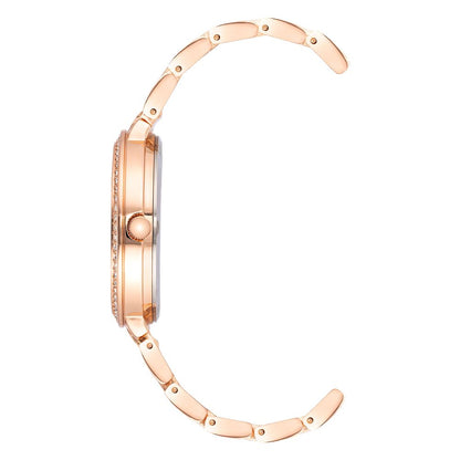 Multicolor Metal Dress Watch