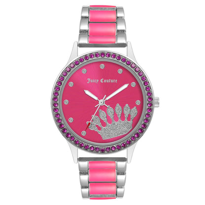 Multicolor Metal Dress Watch