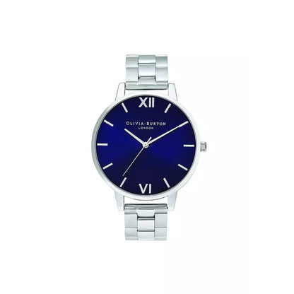 Silver Stainless Steel Dress Watch