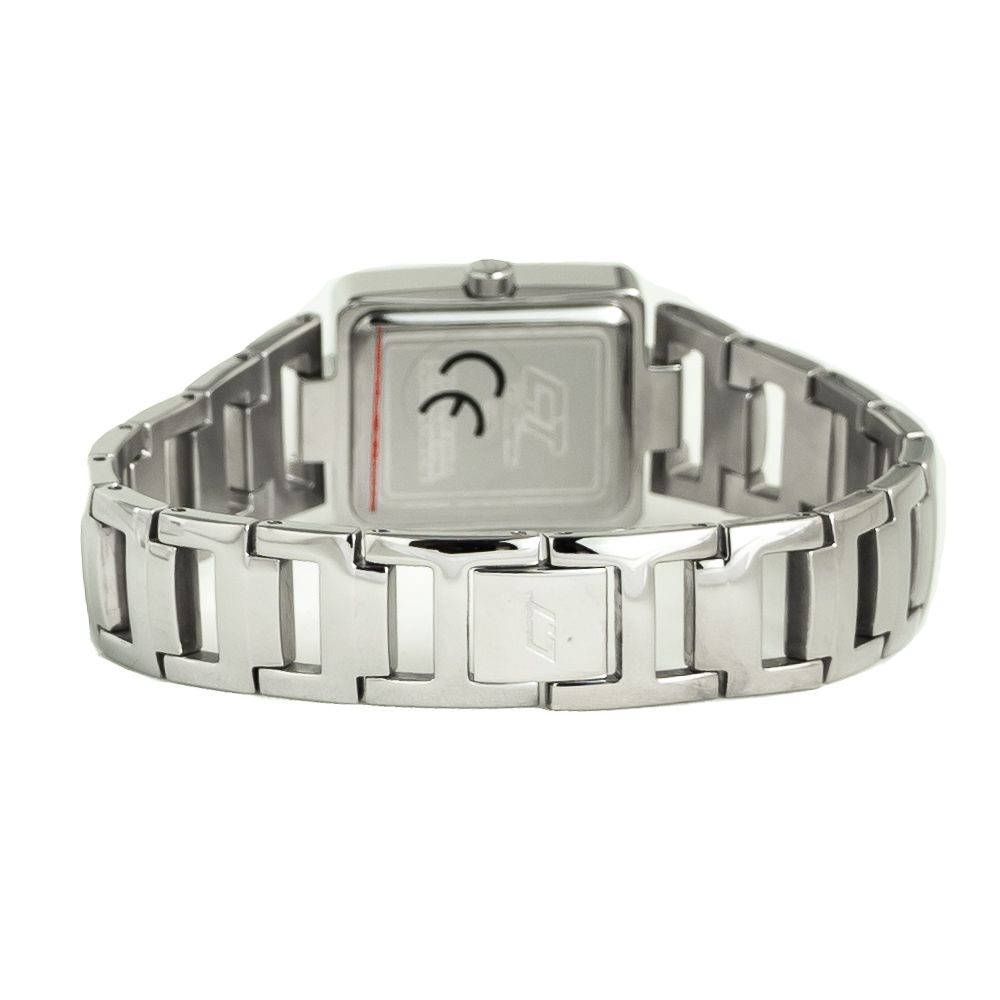 Silver Stainless Steel Dress Watch
