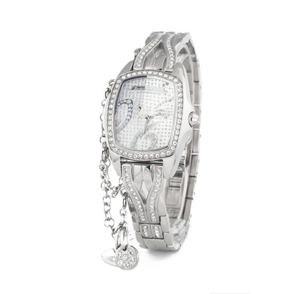 Silver Stainless Steel Bracelet Watch