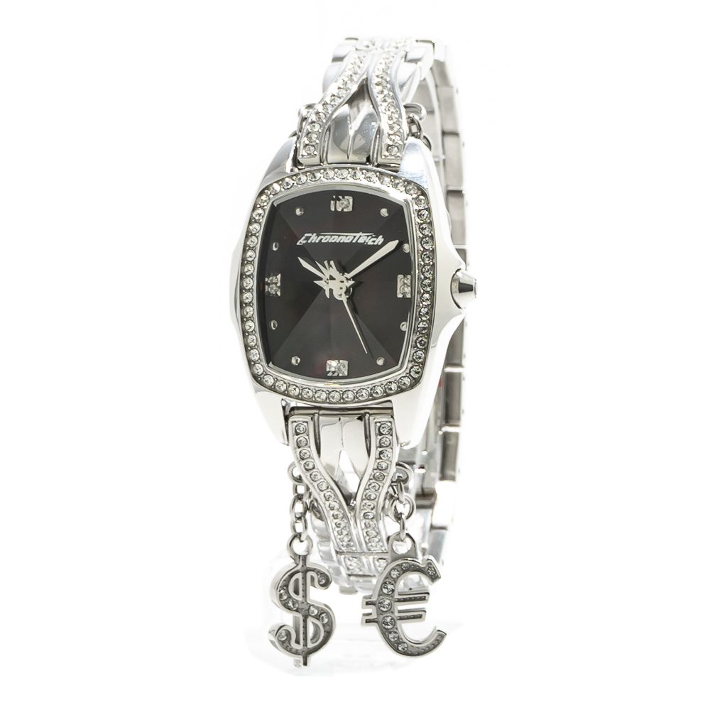 Silver Stainless Steel Dress Watch