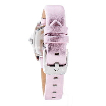 Multicolor Leather Dress Watch