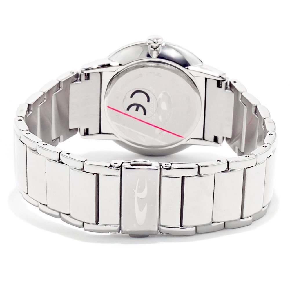 Silver Stainless Steel Dress Watch