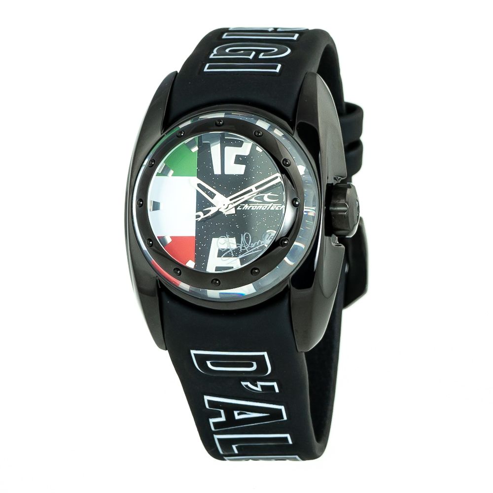 Black Rubber Sport Watch