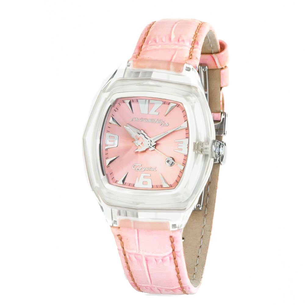 Multicolor Leather Dress Watch