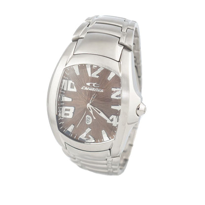 Silver Stainless Steel Dress Watch