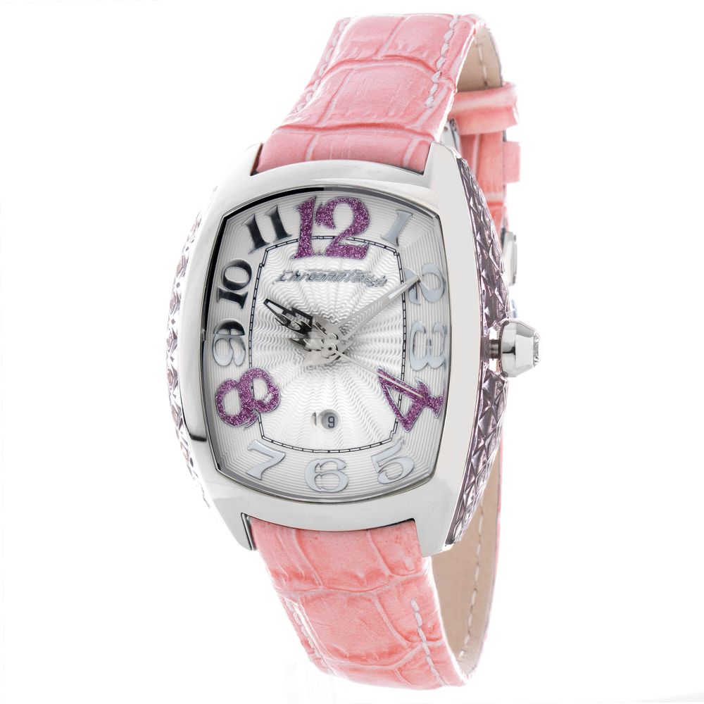 Multicolor Leather Dress Watch