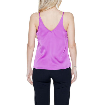 Pink Polyester Top