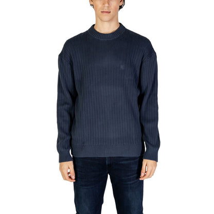 Blue Cotton Sweatshirt
