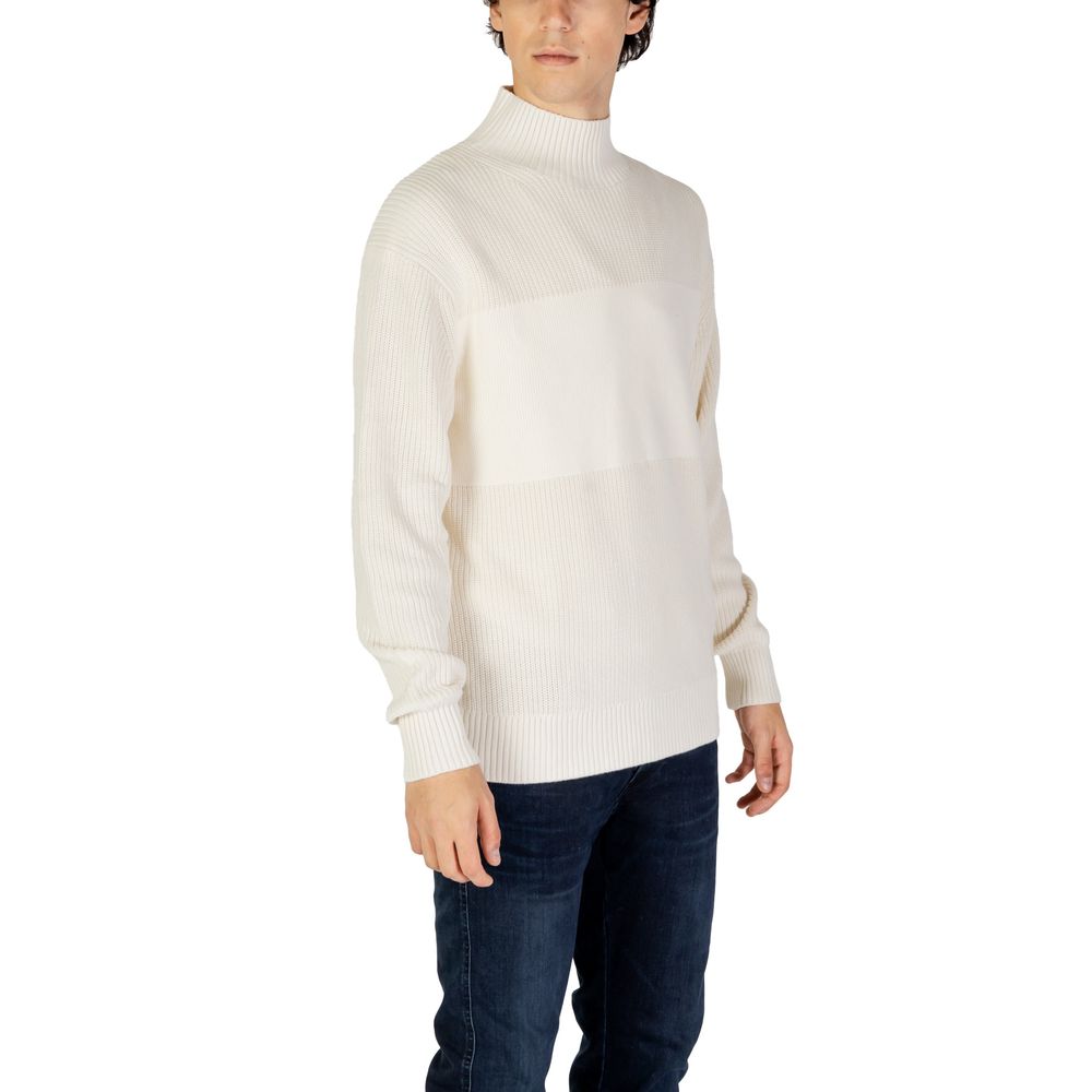 Beige Cotton Sweatshirt