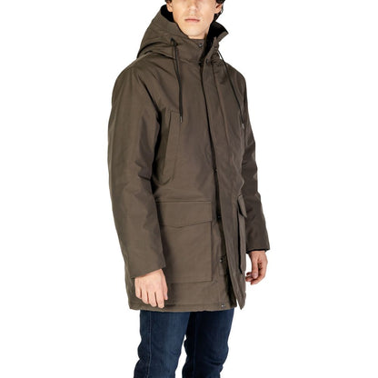 Green Polyamide Parka