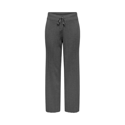 Gray Marabou Pant