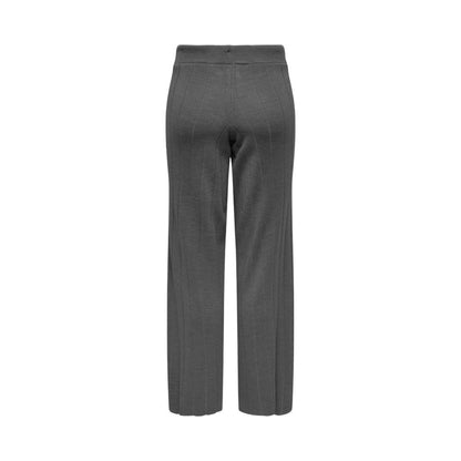 Gray Marabou Pant