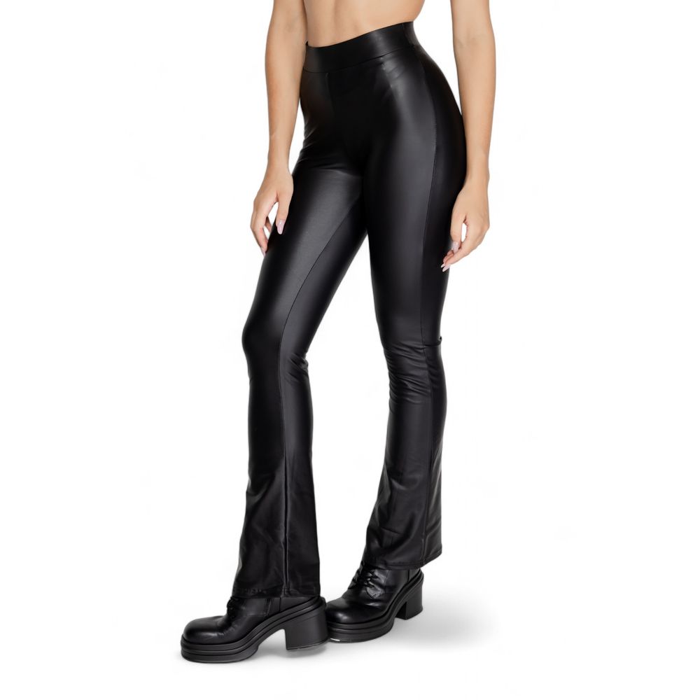 Black Polyester Leggings