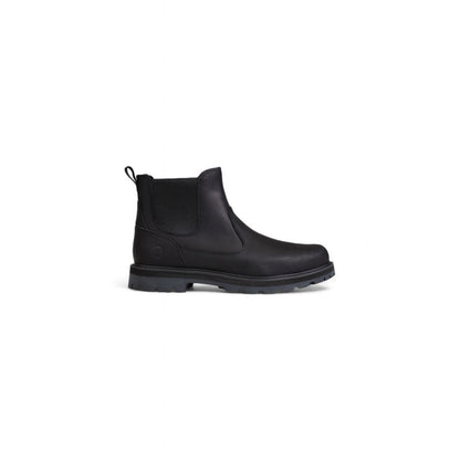 Black Nubuc Leather Boot