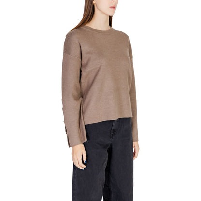 Brown Viscose Sportswear