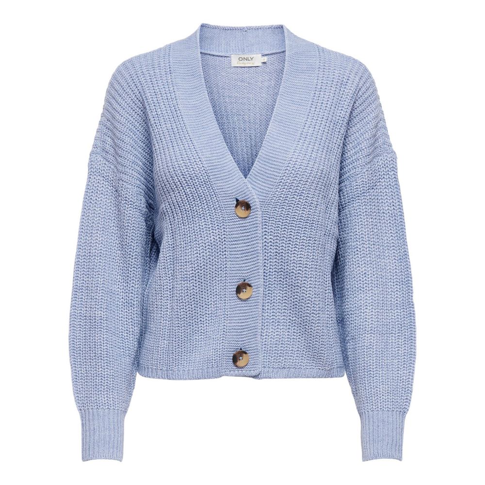 Blue Marabou Cardigan