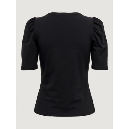 Black Cotton T-Shirt