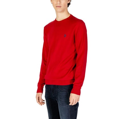 Red Cotton Sweatshirt
