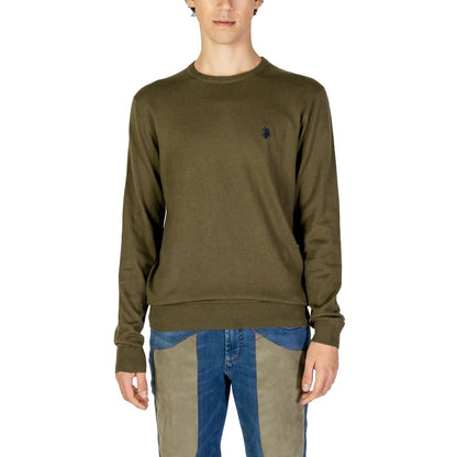 Green Cotton Sweatshirt