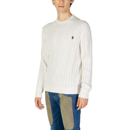 White Cotton Sweatshirt