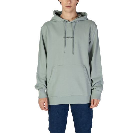 Green Cotton Hoodie