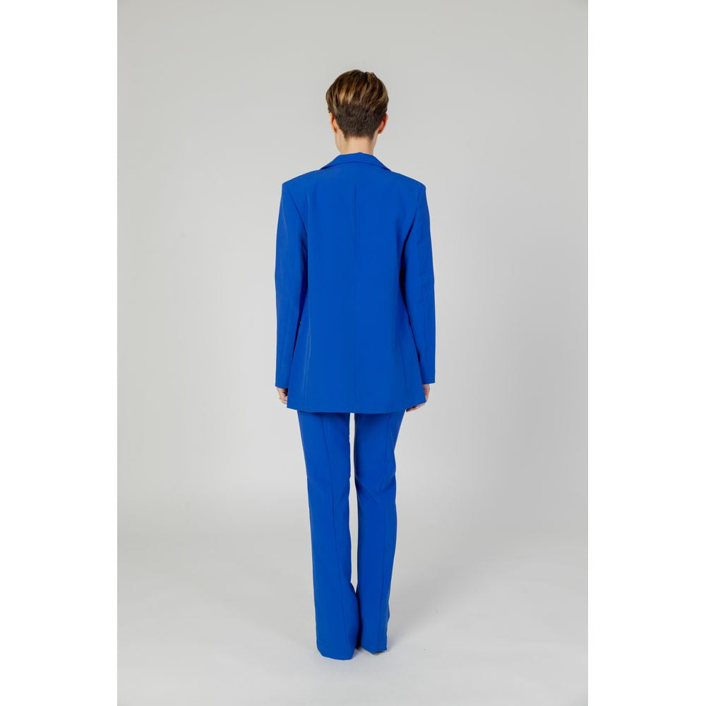 Blue Recycled Polyester Blazer