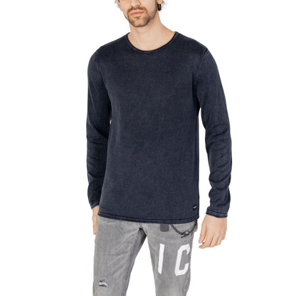 Blue Cotton Sweatshirt
