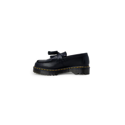 Black Leather Lace-Up Boots