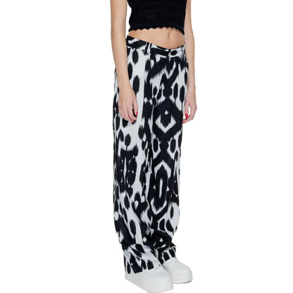 Black Linen Casual Pants