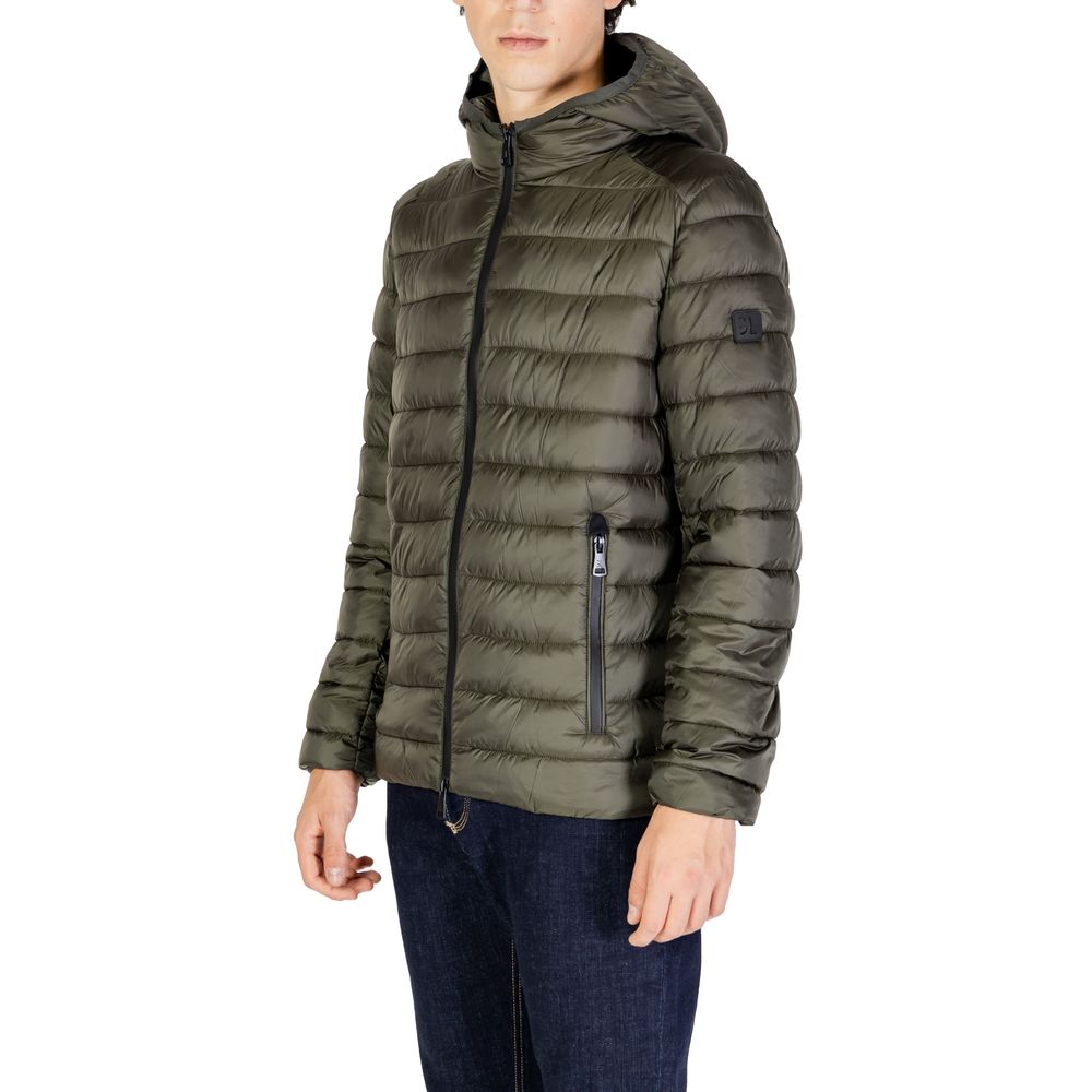 Bicolor Polyamide Coat