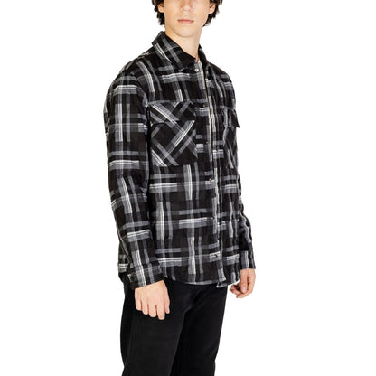 Black Polyester Coat