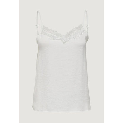 White Polyester Tank Tops