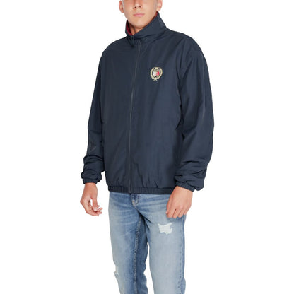 Blue Recycled Polyester Shell Jacket