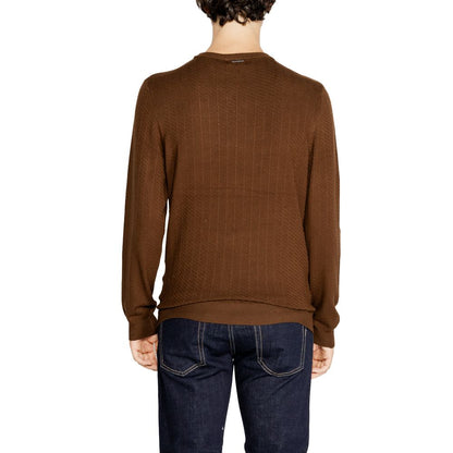 Brown Viscose Sweatshirt