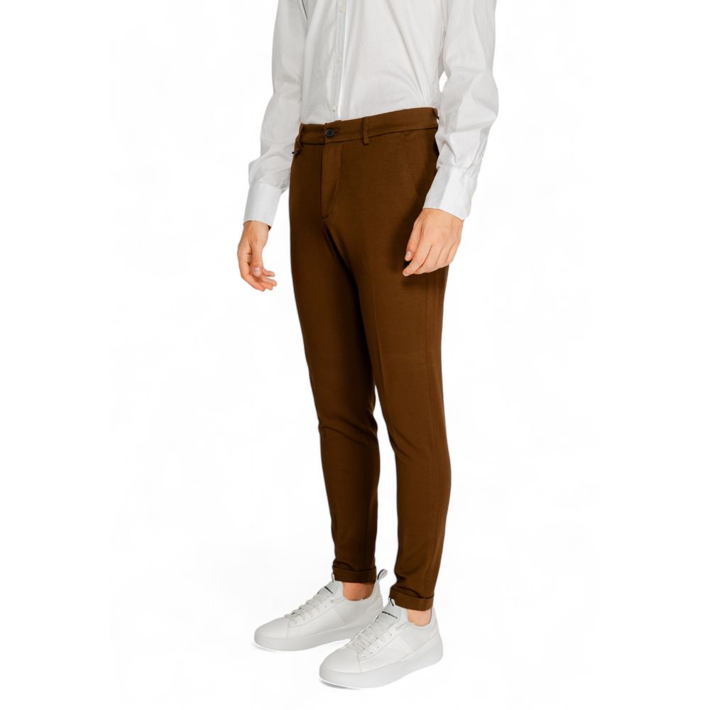 Brown Viscose Pant
