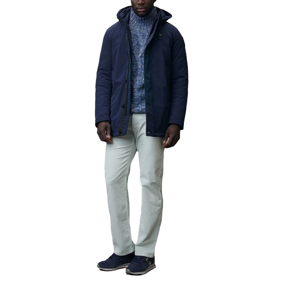 Blue Polyethylene Parka