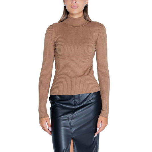 Brown Viscose Sweatshirt