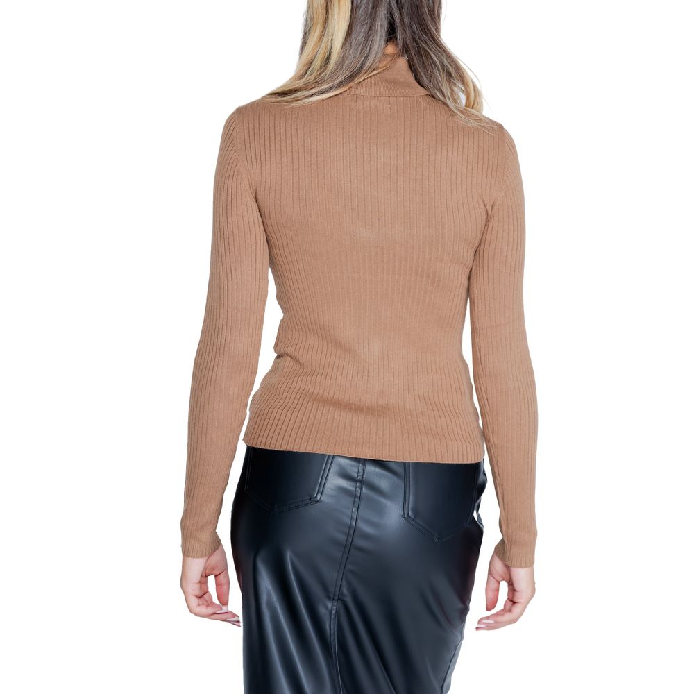 Brown Viscose Sweatshirt