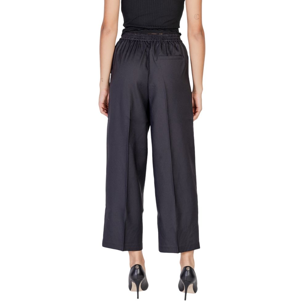 Black Polyester Pant