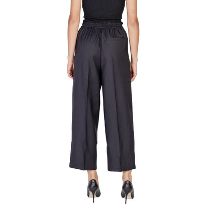 Black Polyester Pant