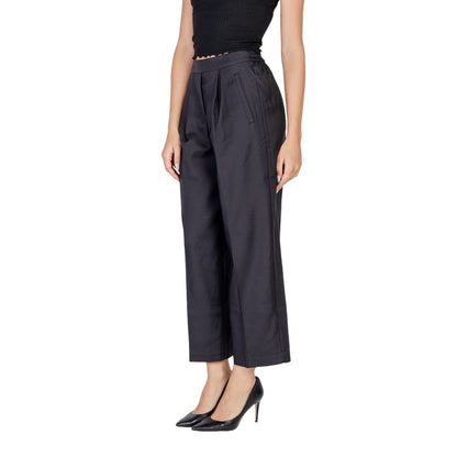 Black Polyester Pant