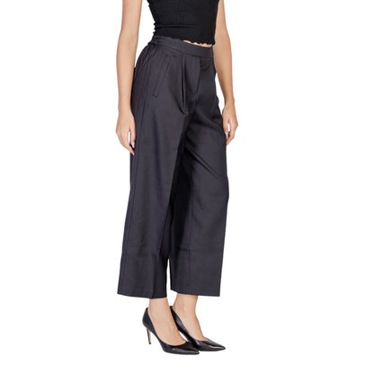 Black Polyester Pant
